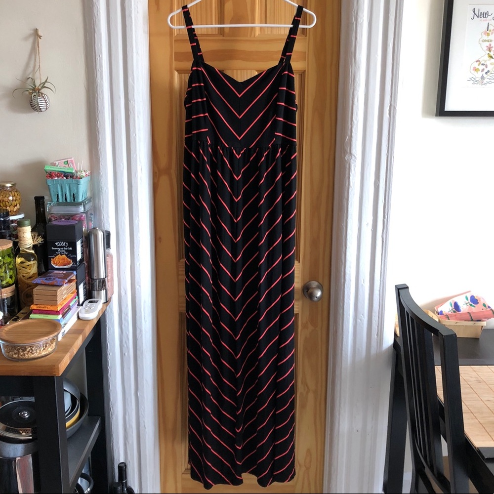 Torrid Size 2 Chevron Maxi Dress